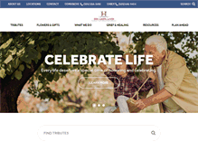 Tablet Screenshot of heartlandfuneralhome.net